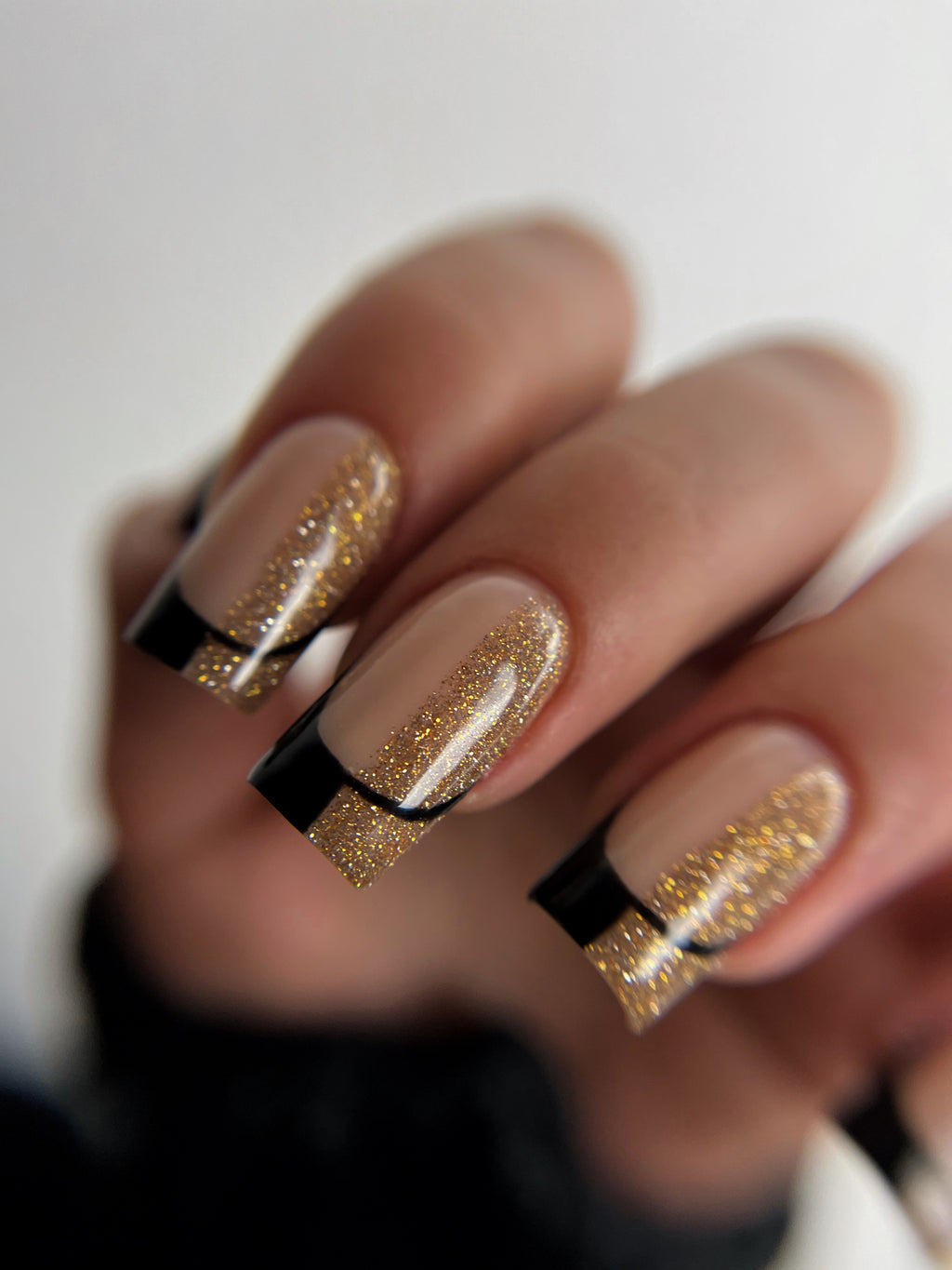 Reflective Mix Gold Silver Gel Polish