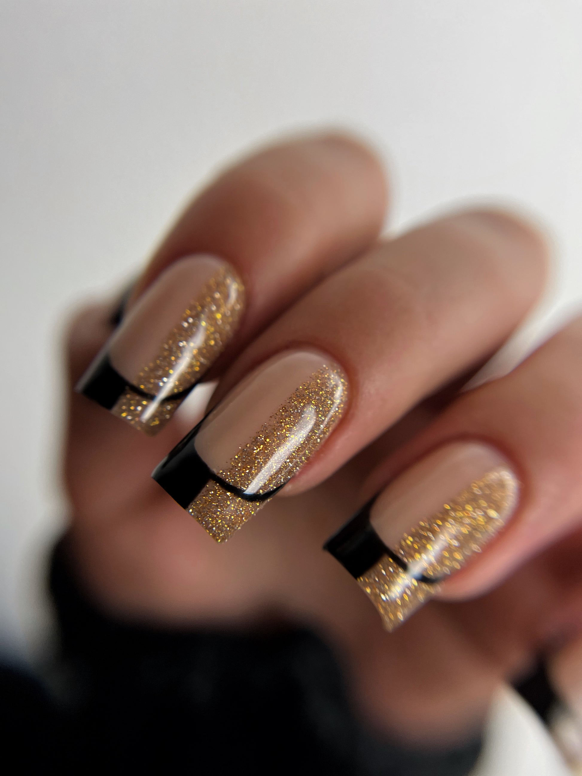 Reflective Mix Gold Silver Gel Polish